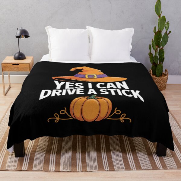 Item preview, Yes I Can Drive A Stick Funny Halloween Spooky Witch Mom designed and sold by estellaken.