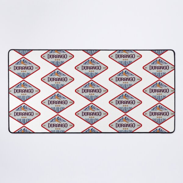 Item preview, Durango Ski Resort, Colorado, Vintage skiing badge design designed and sold by Wanderful-roads.