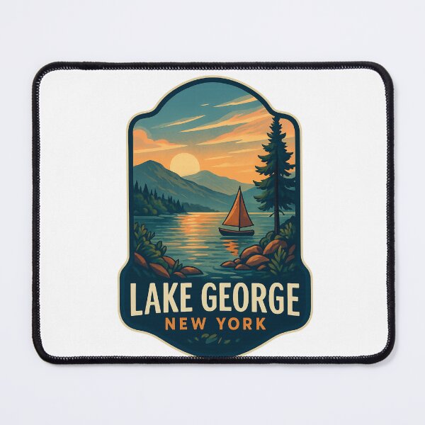 Item preview,  Lake George New York Sailboat Sunset designed and sold by Aryabek.