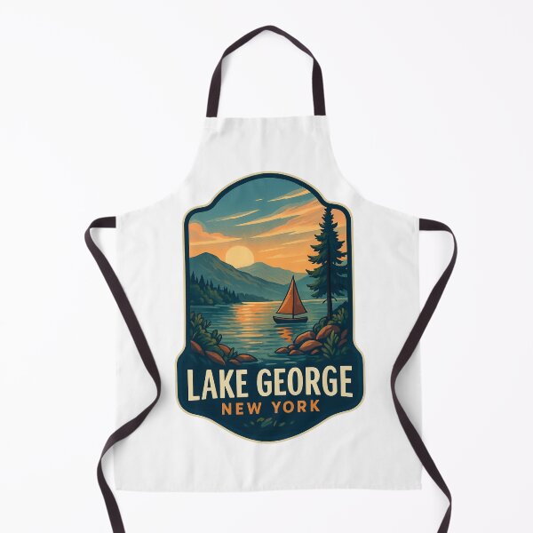 Item preview, Lake George New York Sailboat Sunset designed and sold by Aryabek.