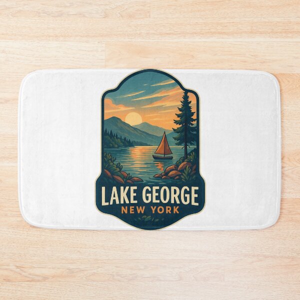 Item preview,  Lake George New York Sailboat Sunset designed and sold by Aryabek.