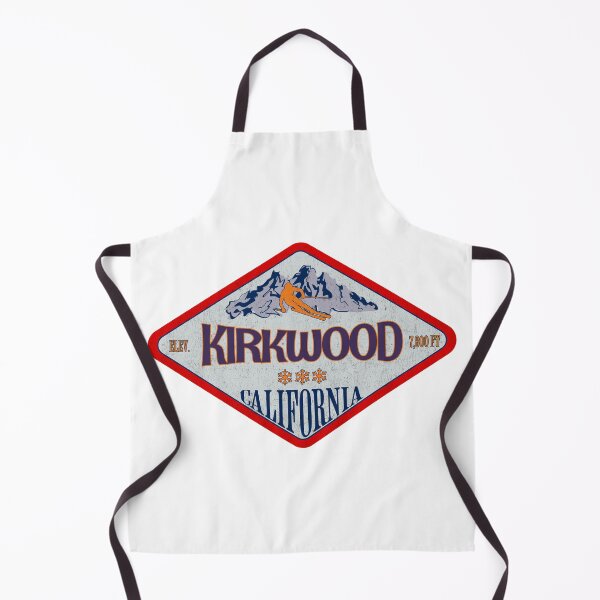 Item preview, Kirkwood Ski Resort, California, Vermont, Vintage skiing badge design designed and sold by Wanderful-roads.