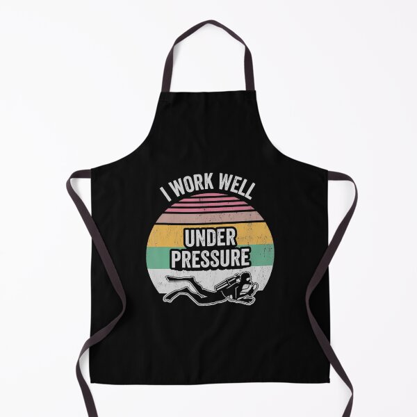 Item preview, I Work Well Under Pressure Scuba Diver designed and sold by TaraLiliana.