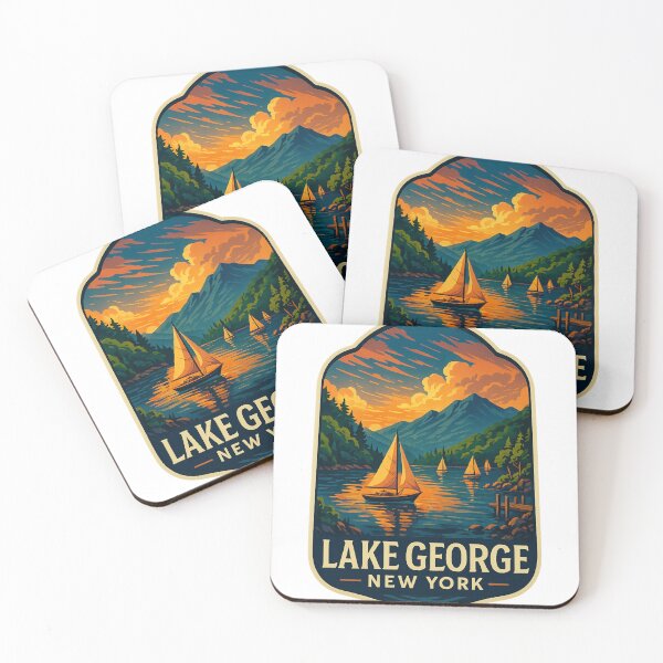Item preview,  Sunset Sailing on Lake George New York designed and sold by Aryabek.