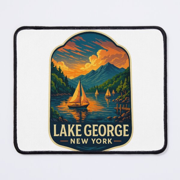 Item preview, Sunset Sailing on Lake George New York designed and sold by Aryabek.
