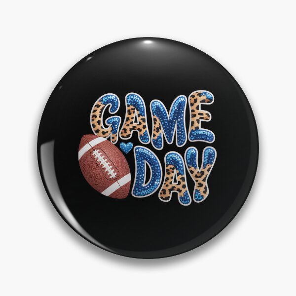 Item preview, Game Day Leopard Football  designed and sold by DianaStantzo.