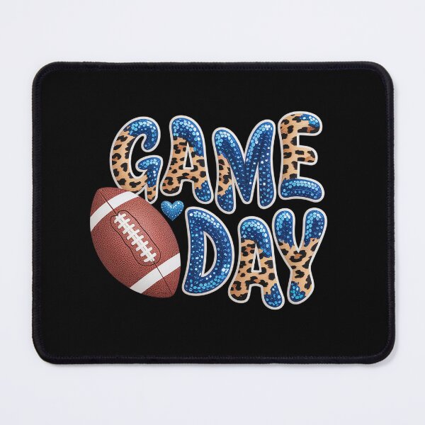 Item preview, Game Day Leopard Football designed and sold by DianaStantzo.