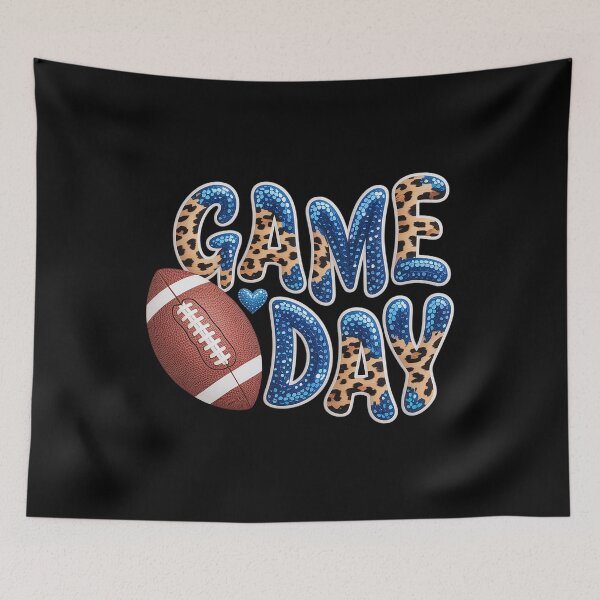 Item preview, Game Day Leopard Football  designed and sold by DianaStantzo.