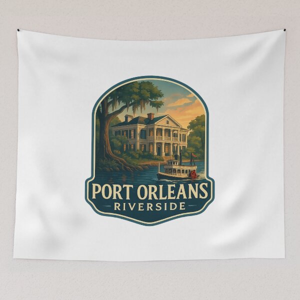 Item preview,  Port Orleans Riverside with Riverboat and Mansion designed and sold by Aryabek.
