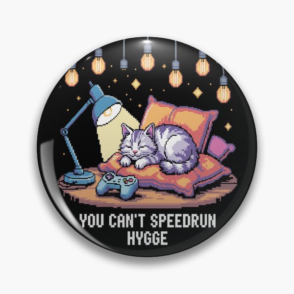Item preview, No Speedrun Hygge  Chill Pixel Art Retro Vibes designed and sold by kakashinn.