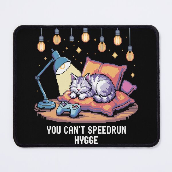 Item preview, No Speedrun Hygge  Chill Pixel Art Retro Vibes designed and sold by kakashinn.