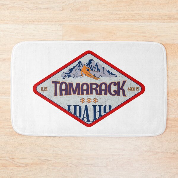 Item preview, Tamarack Ski Resort, Idaho, Vermont, Vintage skiing badge design designed and sold by Wanderful-roads.