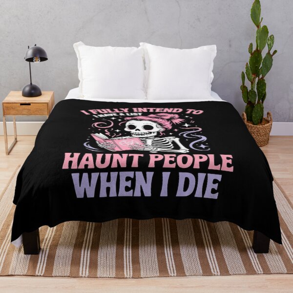 Item preview, I Fully Intend to Haunt People When I Die designed and sold by DetroitMug.