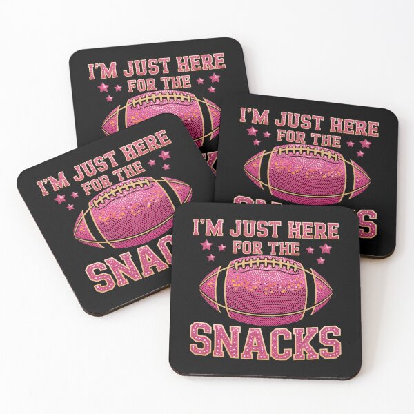 Item preview, Im Just Here For The Snacks Football Game Day designed and sold by RayhendersonArt.