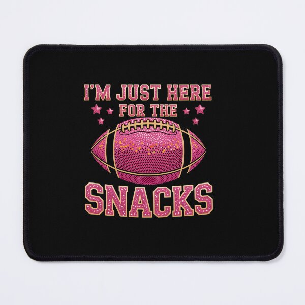 Item preview, Im Just Here For The Snacks Football Game Day designed and sold by RayhendersonArt.