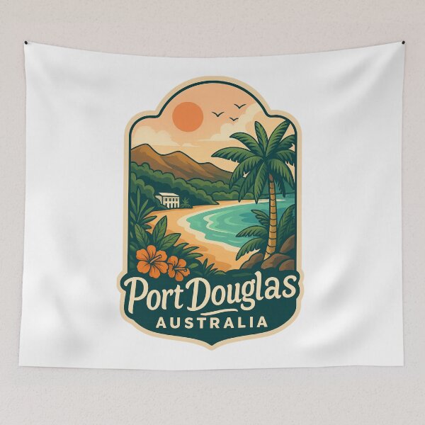 Item preview,  Port Douglas Tropical Coastline in Queensland designed and sold by Aryabek.
