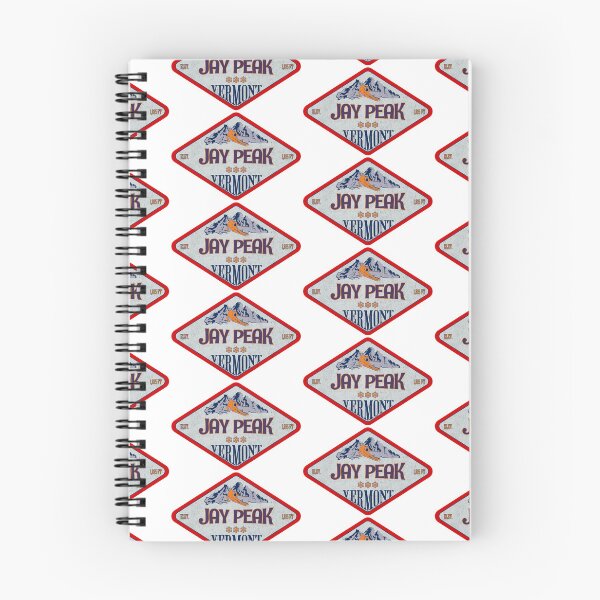 Item preview, Jay Peak Ski Resort, Vermont, Vermont, Vintage skiing badge design designed and sold by Wanderful-roads.