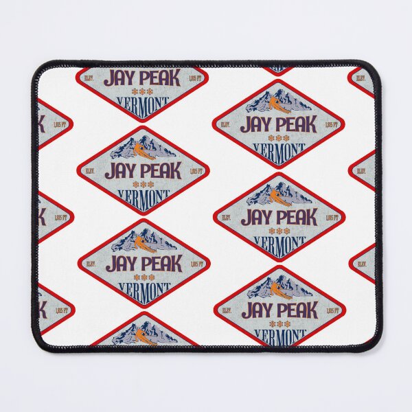 Item preview, Jay Peak Ski Resort, Vermont, Vermont, Vintage skiing badge design designed and sold by Wanderful-roads.