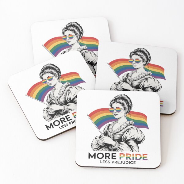 Item preview, More Pride Less Prejudice Pride Month LGBTQ designed and sold by RayhendersonArt.