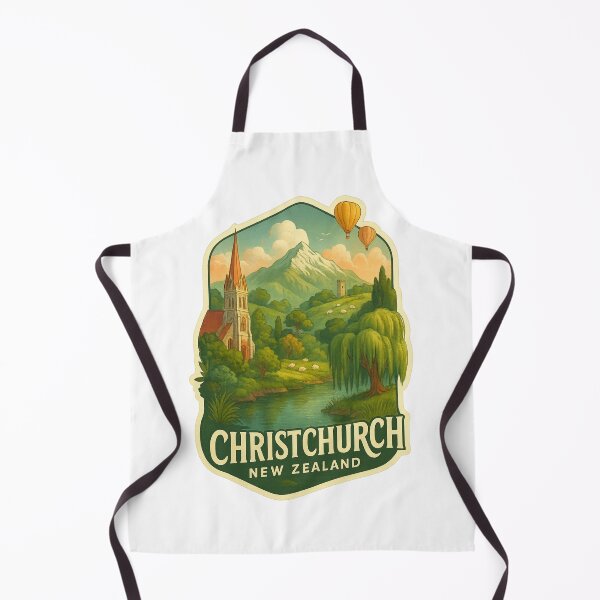 Item preview,  Rolling Hills and Hot Air Balloons over Christchurch designed and sold by Aryabek.