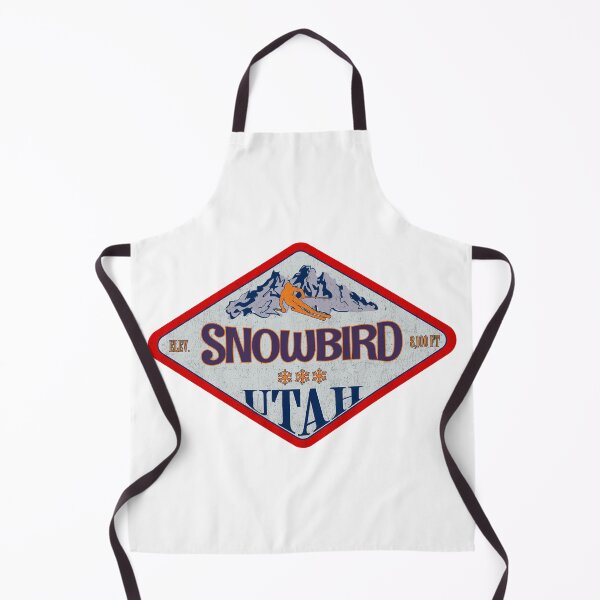 Item preview, Snowbird Ski Resort, Utah, Vintage skiing badge design designed and sold by Wanderful-roads.
