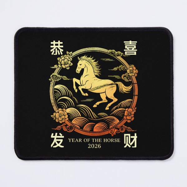 Item preview, Horse 2026 Chinese New Year Of The Horse Lunar New Year designed and sold by LeanneSandra.