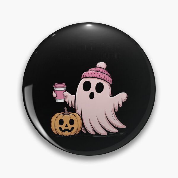 Item preview, I Ghost People All Year Round Halloween Ghost Coffee designed and sold by DetroitMug.
