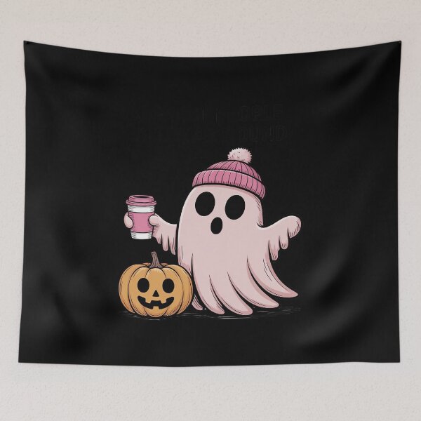 Item preview, I Ghost People All Year Round Halloween Ghost Coffee designed and sold by DetroitMug.