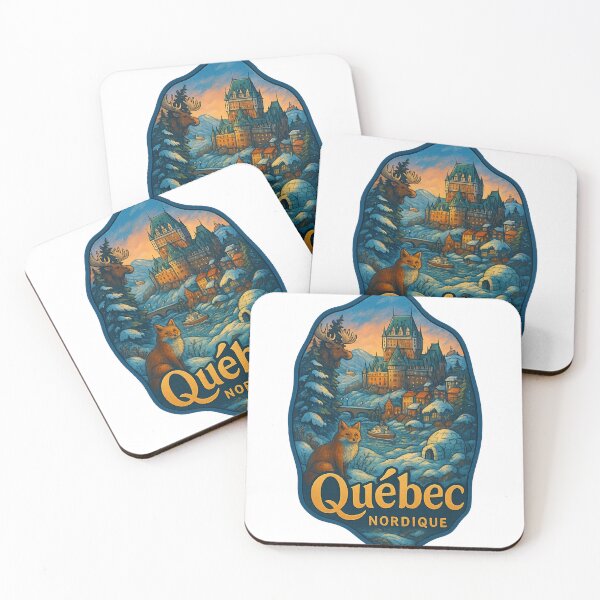 Item preview,  Winter Magic at Québec Nordique with Château Frontenac designed and sold by Aryabek.