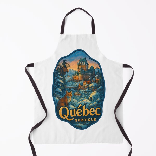 Item preview, Winter Magic at Québec Nordique with Château Frontenac designed and sold by Aryabek.