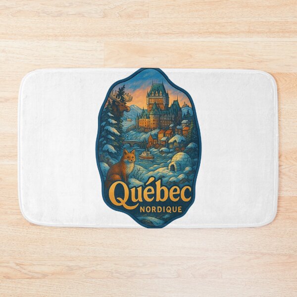 Item preview,  Winter Magic at Québec Nordique with Château Frontenac designed and sold by Aryabek.