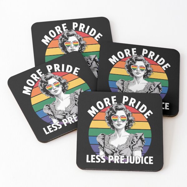 Item preview, More Pride Less Prejudice Rainbow LGBT Month designed and sold by RayhendersonArt.