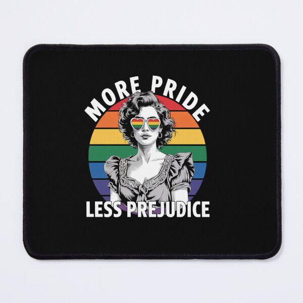 Item preview, More Pride Less Prejudice Rainbow LGBT Month designed and sold by RayhendersonArt.