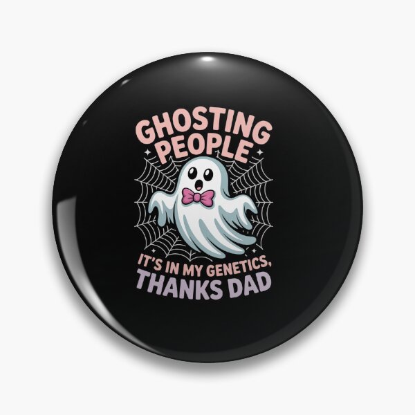 Item preview, Womens Ghosting People is so Easy for me It's in My Genetics Thanks designed and sold by estellaken.