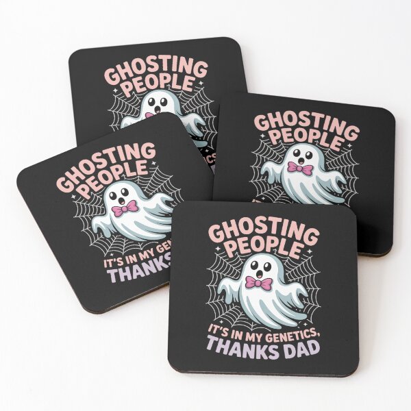 Item preview, Womens Ghosting People is so Easy for me It's in My Genetics Thanks designed and sold by estellaken.
