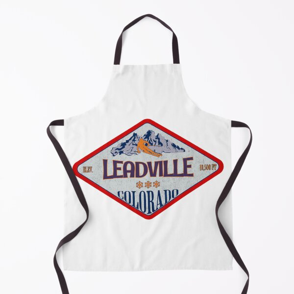 Item preview, Leadville Ski Resort, Colorado, Vintage skiing badge design designed and sold by Wanderful-roads.