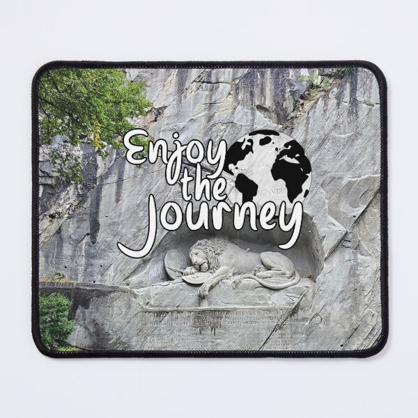 Item preview, Enjoy the Journey, The Lion Monument in Lucerne, Switzerland designed and sold by CHASAcreative.