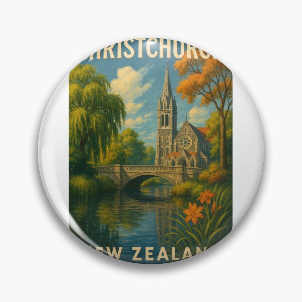 Item preview, Autumn Reflections at Christchurch New Zealand designed and sold by Aryabek.