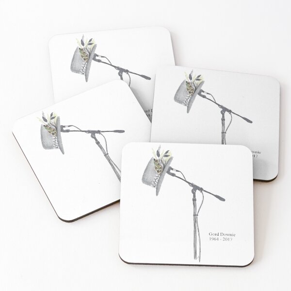 Gord Downie Coasters (Set of 4)