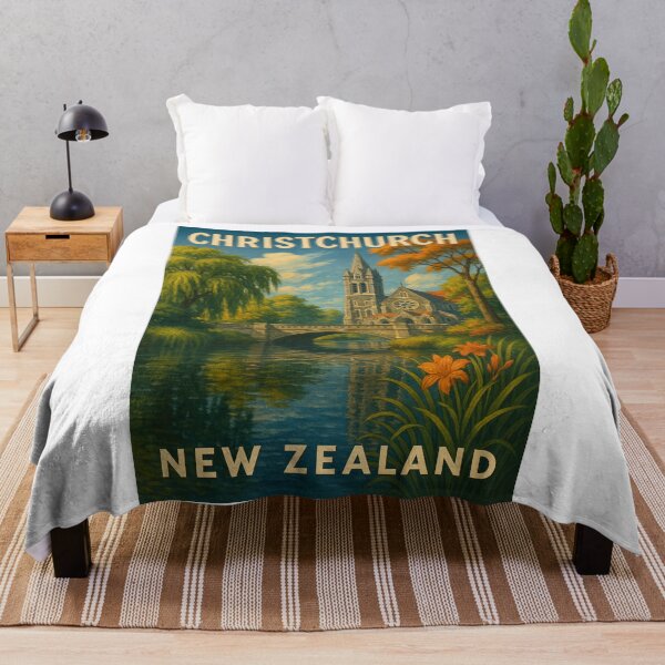 Item preview,  Autumn Reflections at Christchurch New Zealand designed and sold by Aryabek.
