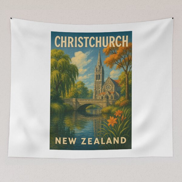 Item preview,  Autumn Reflections at Christchurch New Zealand designed and sold by Aryabek.
