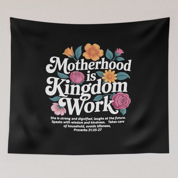 Item preview, Motherhood Is Kingdom Work designed and sold by RayhendersonArt.