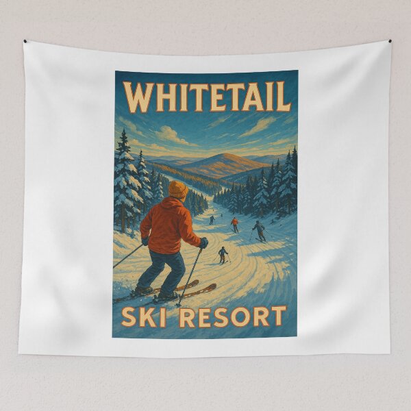 Item preview,  Whitetail Ski Resort in the Blue Ridge Mountains designed and sold by Aryabek.