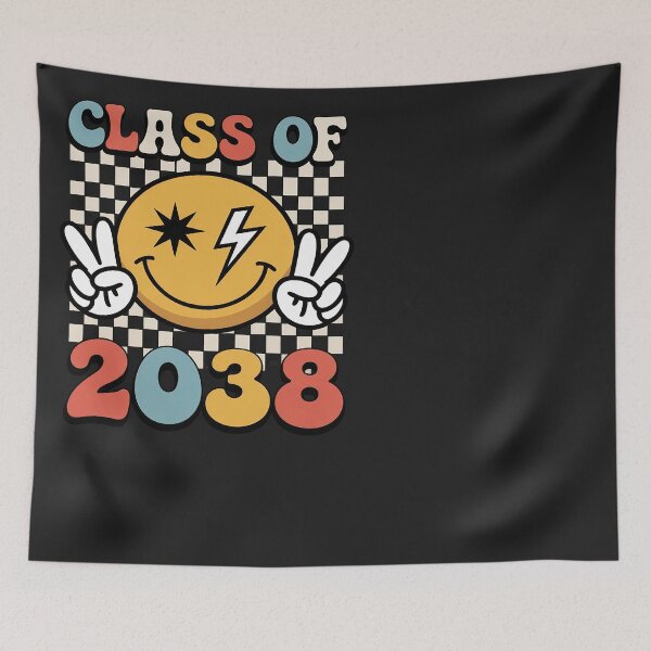Item preview, Class of 2038 Grow With Me Pre-k To 12th Grade Retro Groovy designed and sold by Eskomeranola.