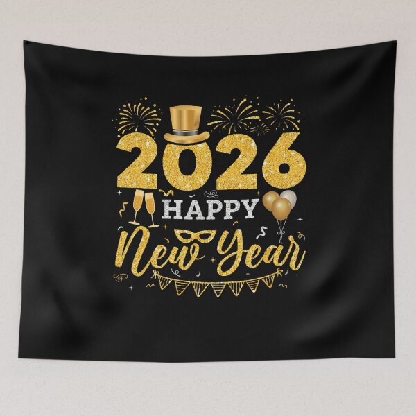 Item preview, Happy New Year Party 2026 Ballon Family Matching designed and sold by LeanneSandra.