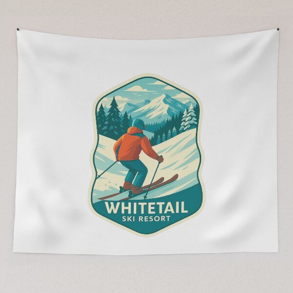 Item preview,  Alpine Adventure at Whitetail Ski Resort Pennsylvania designed and sold by Aryabek.