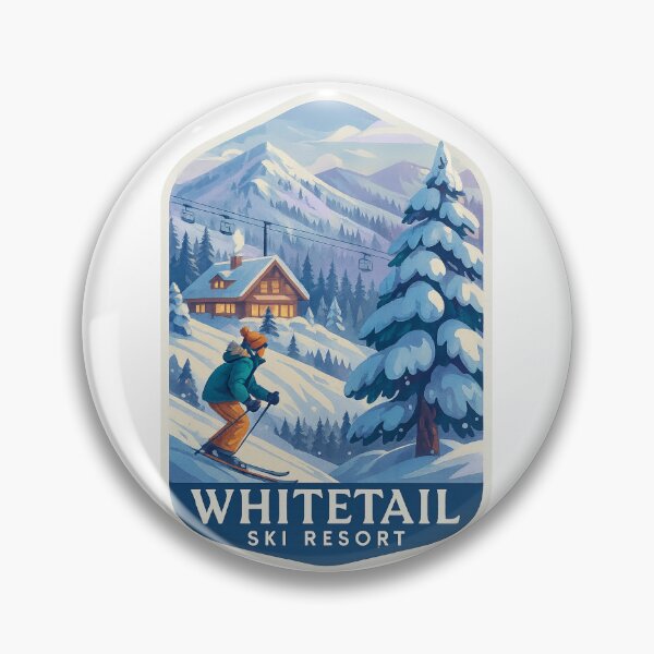 Item preview,  Cozy Chalets and Snowy Pines at Whitetail Ski Resort designed and sold by Aryabek.