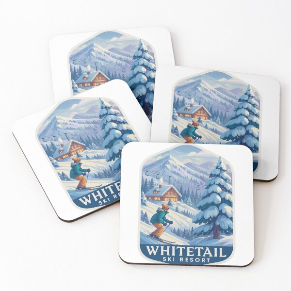 Item preview,  Cozy Chalets and Snowy Pines at Whitetail Ski Resort designed and sold by Aryabek.
