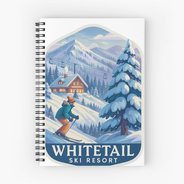 Item preview,  Cozy Chalets and Snowy Pines at Whitetail Ski Resort designed and sold by Aryabek.