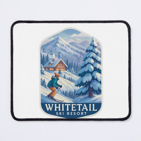 Item preview, Cozy Chalets and Snowy Pines at Whitetail Ski Resort designed and sold by Aryabek.